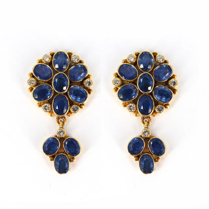 Yellow Earring 18K Gold