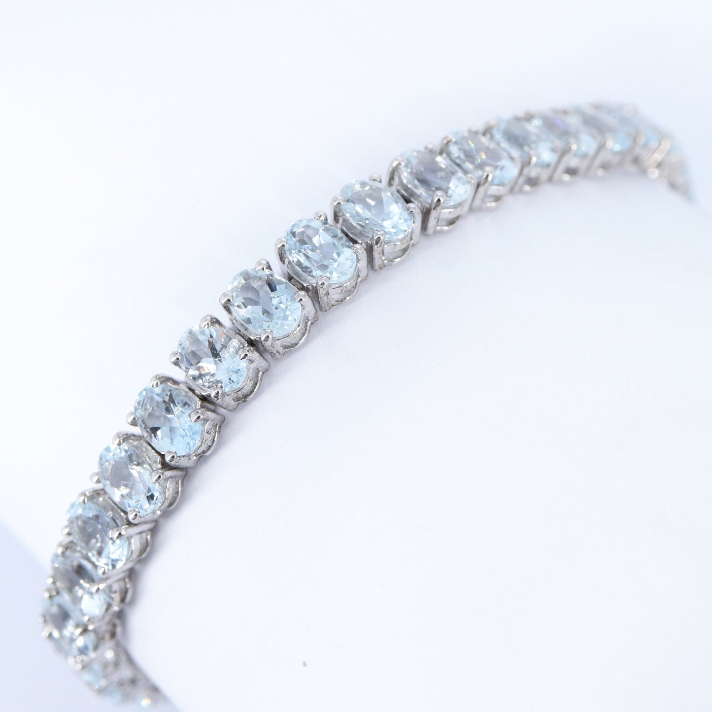 Aquamarine Bracelet Silver