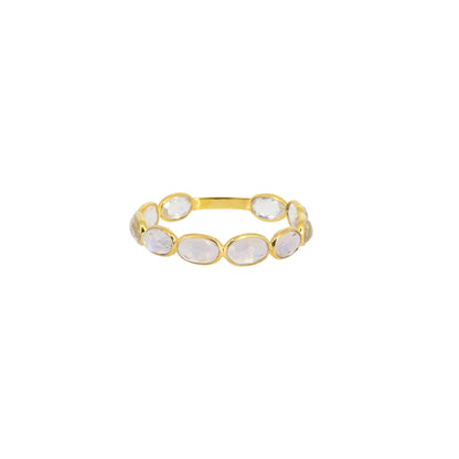 Moonstone Ring 18K Gold
