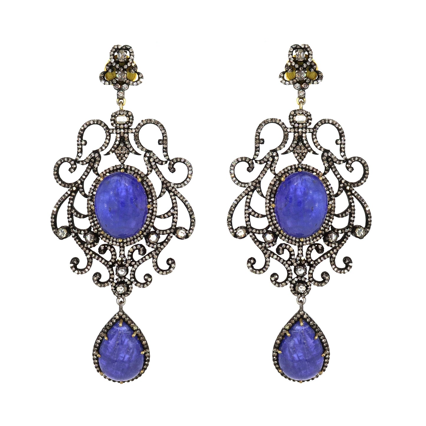 Tanzanite Gemstone Earring