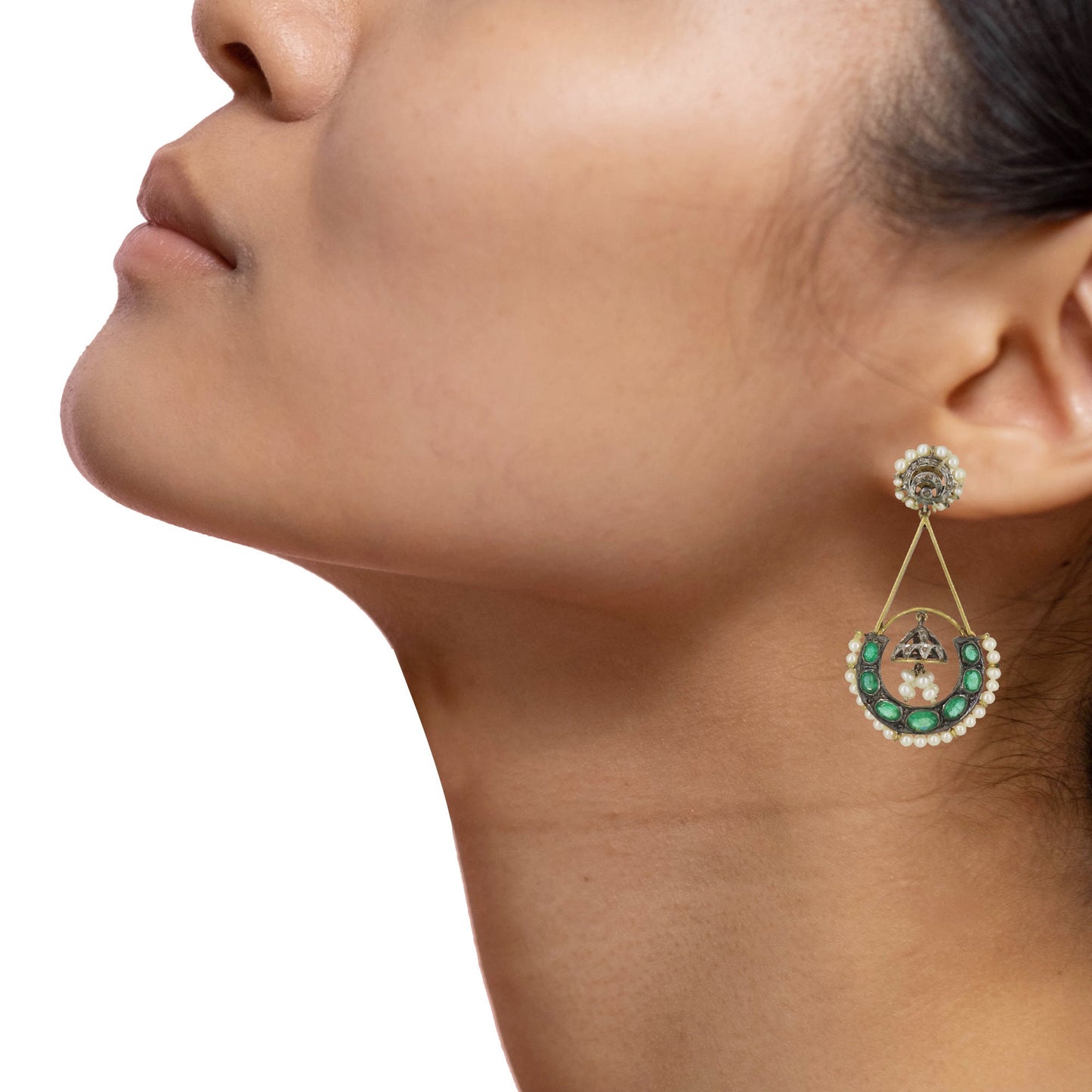 Antique Style Earring Gold