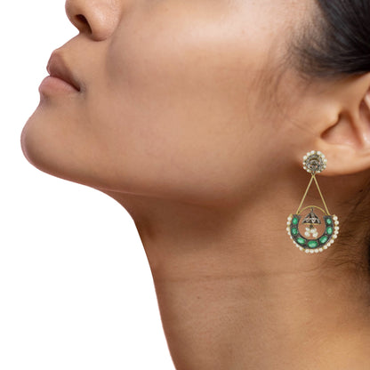 Antique Style Earring Gold
