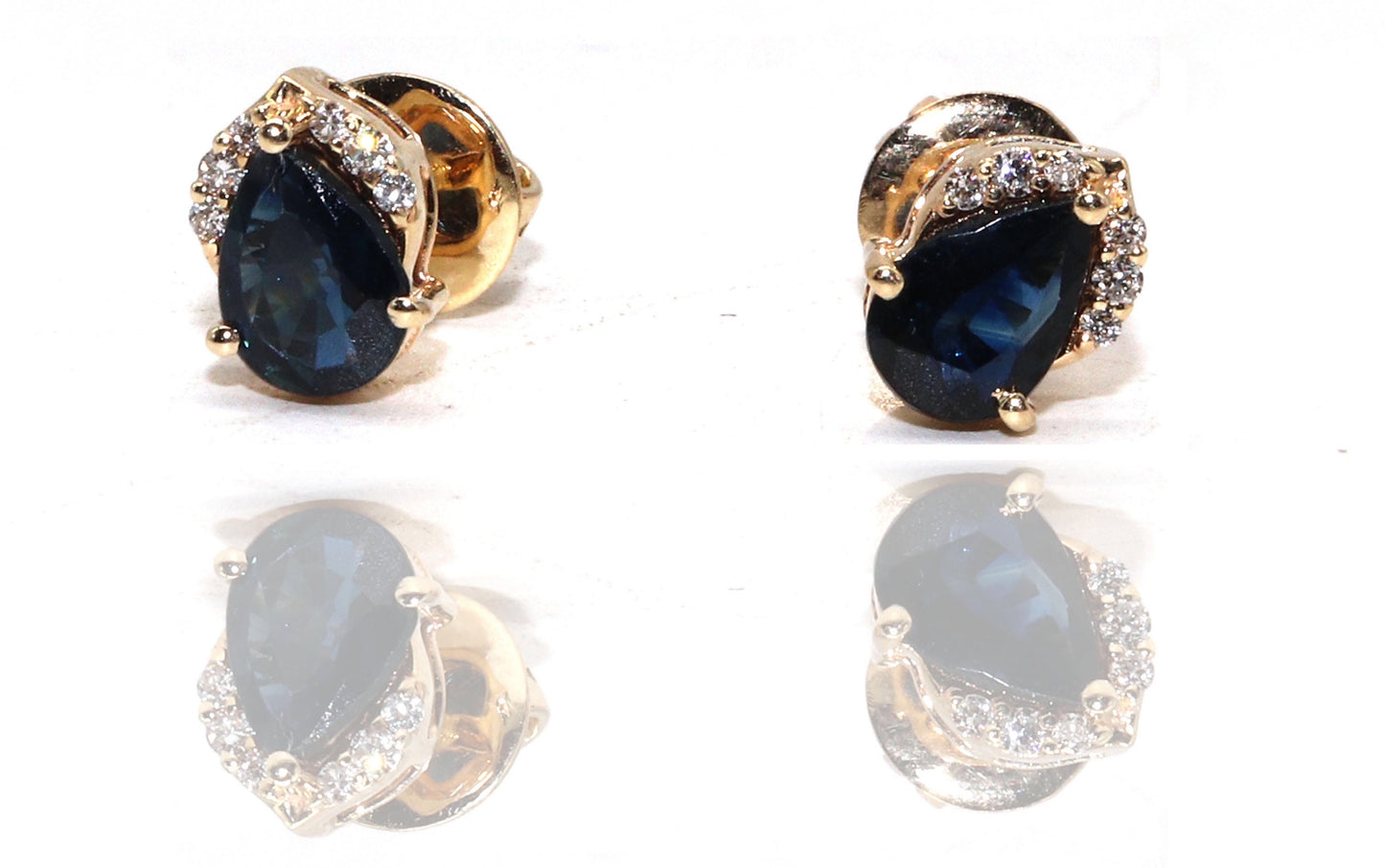 Sapphire Earring 14K Gold