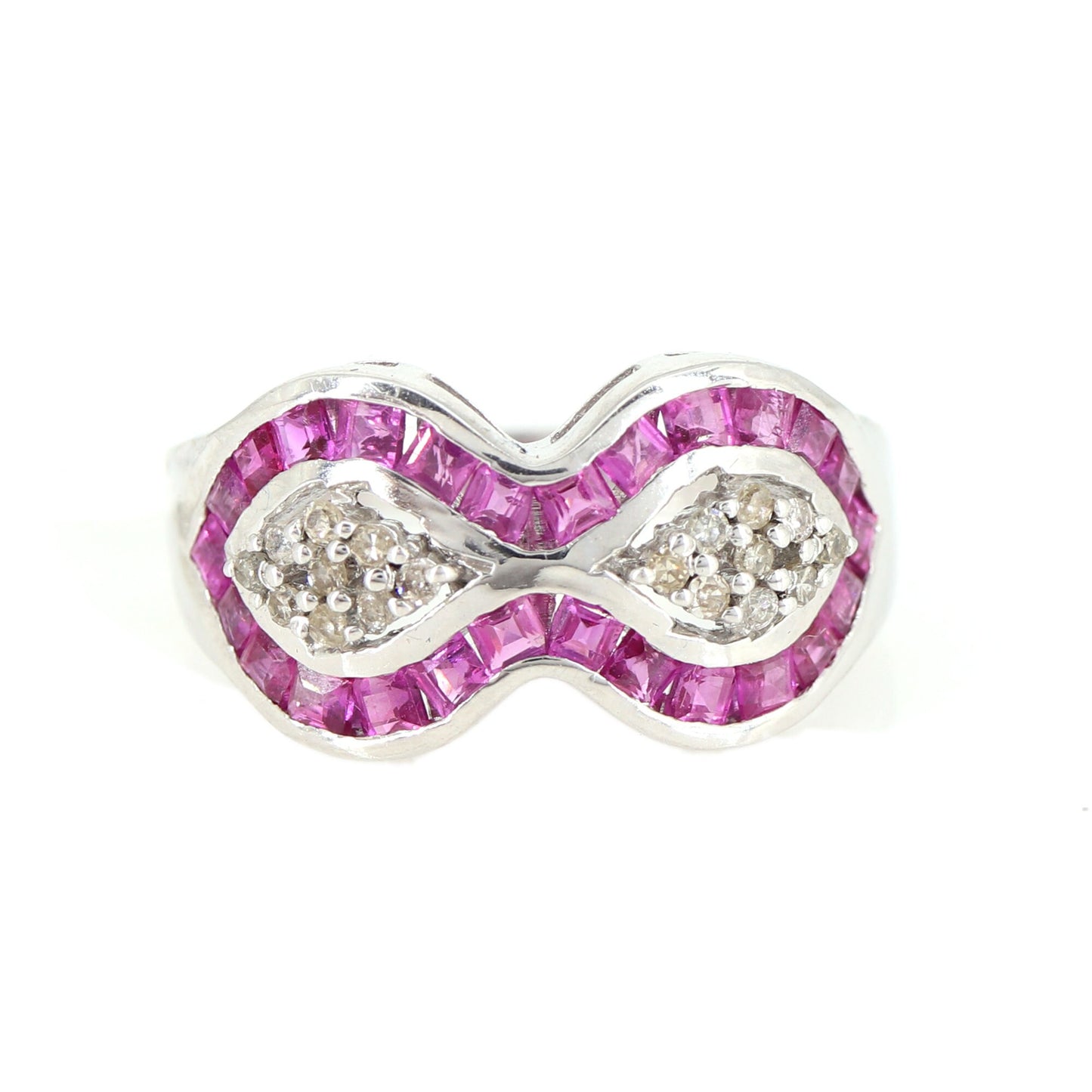Ruby Gemstone Ring Silver