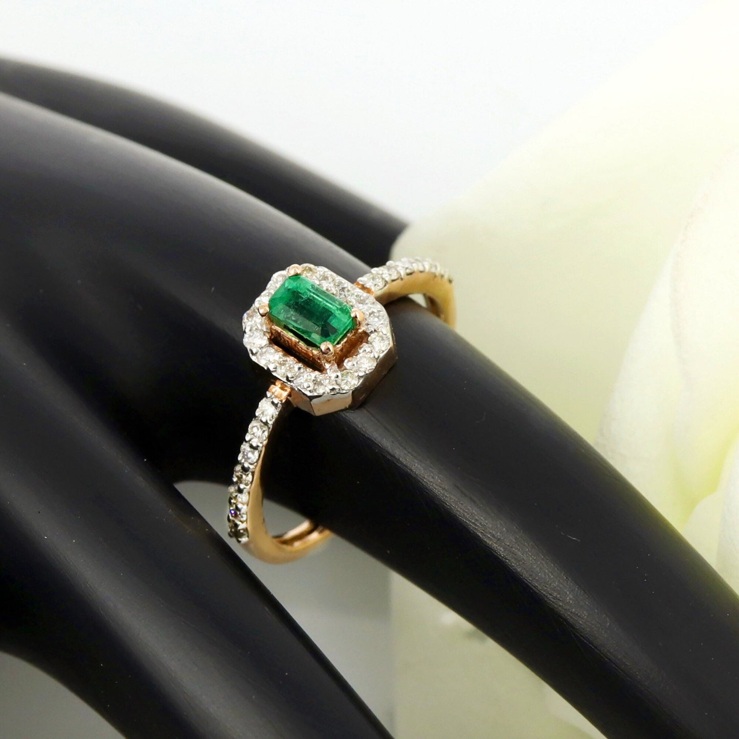 Pink Beautiful Ring 14K Gold