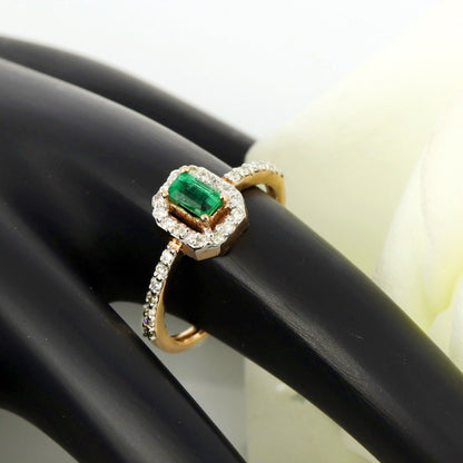 Pink Beautiful Ring 14K Gold