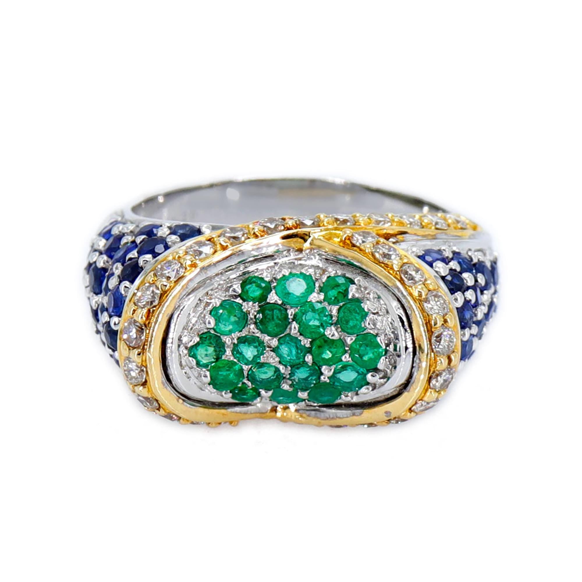 White Ring 18K Gold