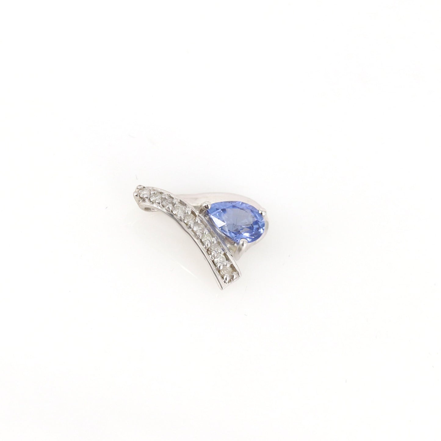 Blue Sapphire Necklace 14K Gold