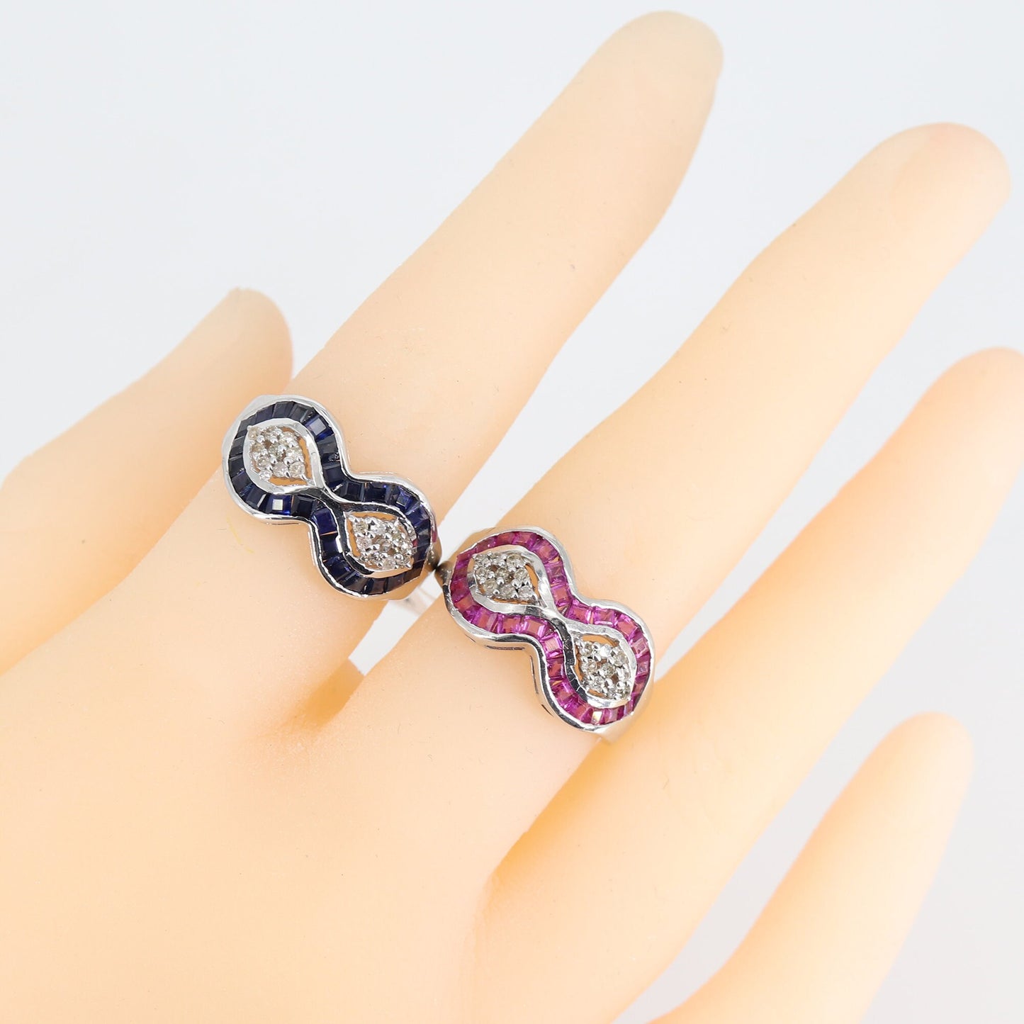 Ruby Gemstone Ring Silver