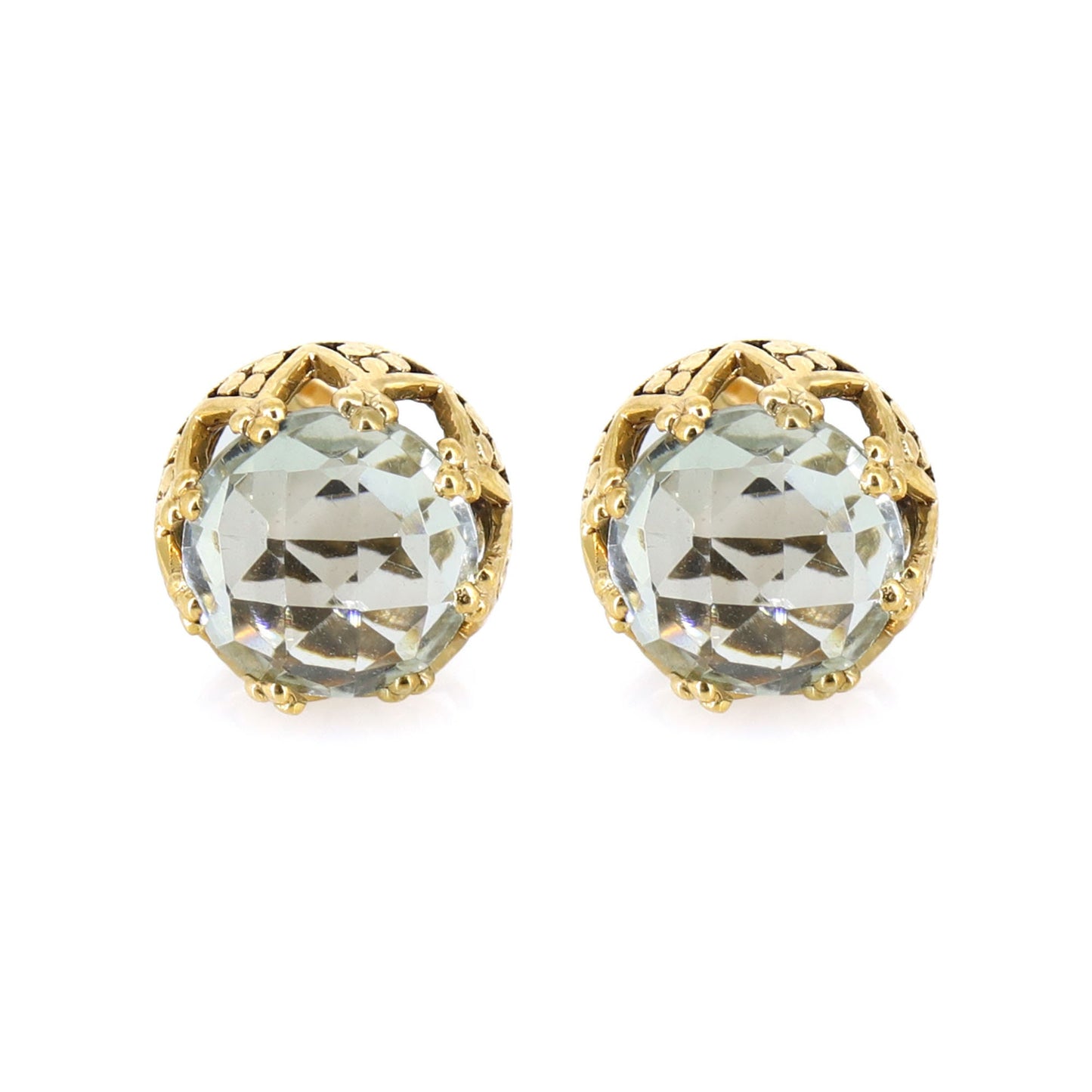 Vintage February Earring Gold