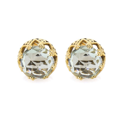 Vintage February Earring Gold