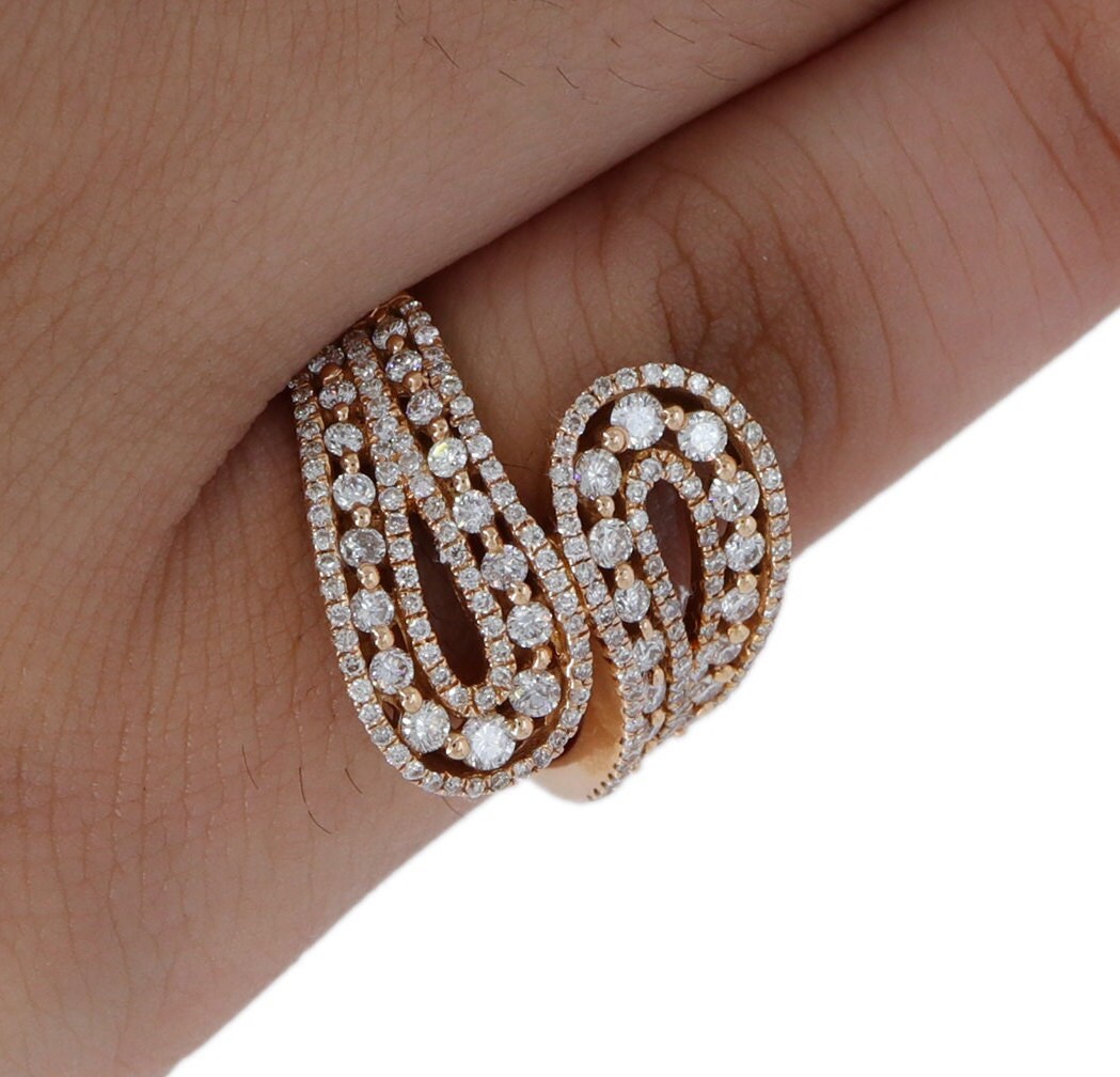Bypass Ring 18K Gold