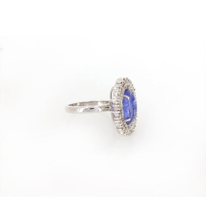 Tanzanite Ring Silver