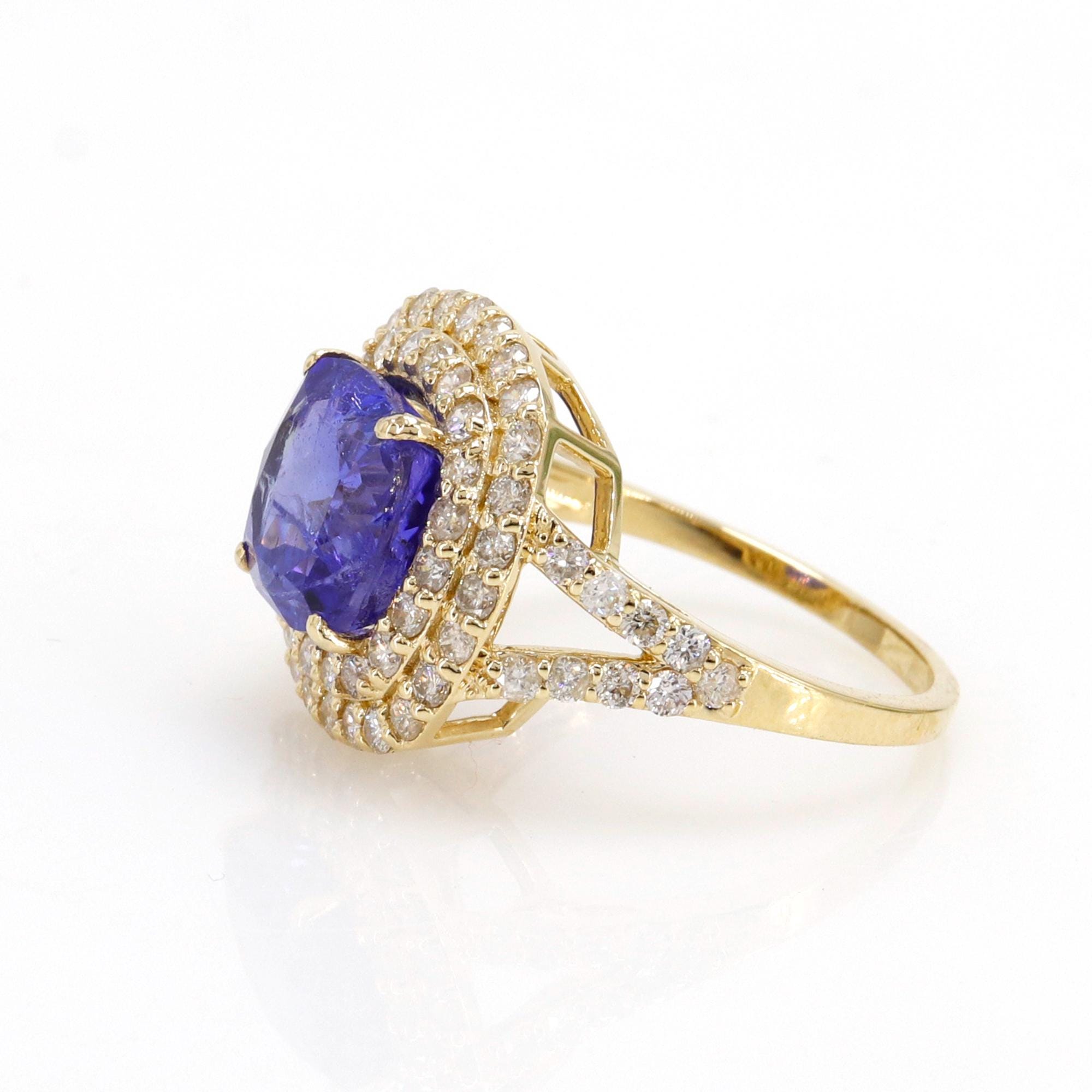 Tanzanite Ring 14K Gold
