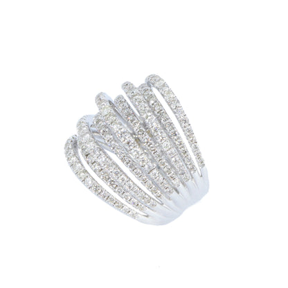 White Ring 18K Gold