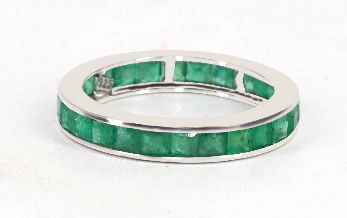 925 Sterling White Rhodium Beautiful Ring Gold