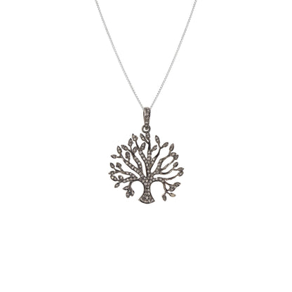 Tree Life Charms Pendant Silver