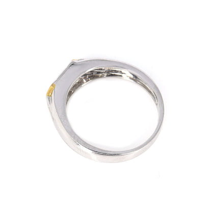 White Ring 18K Gold