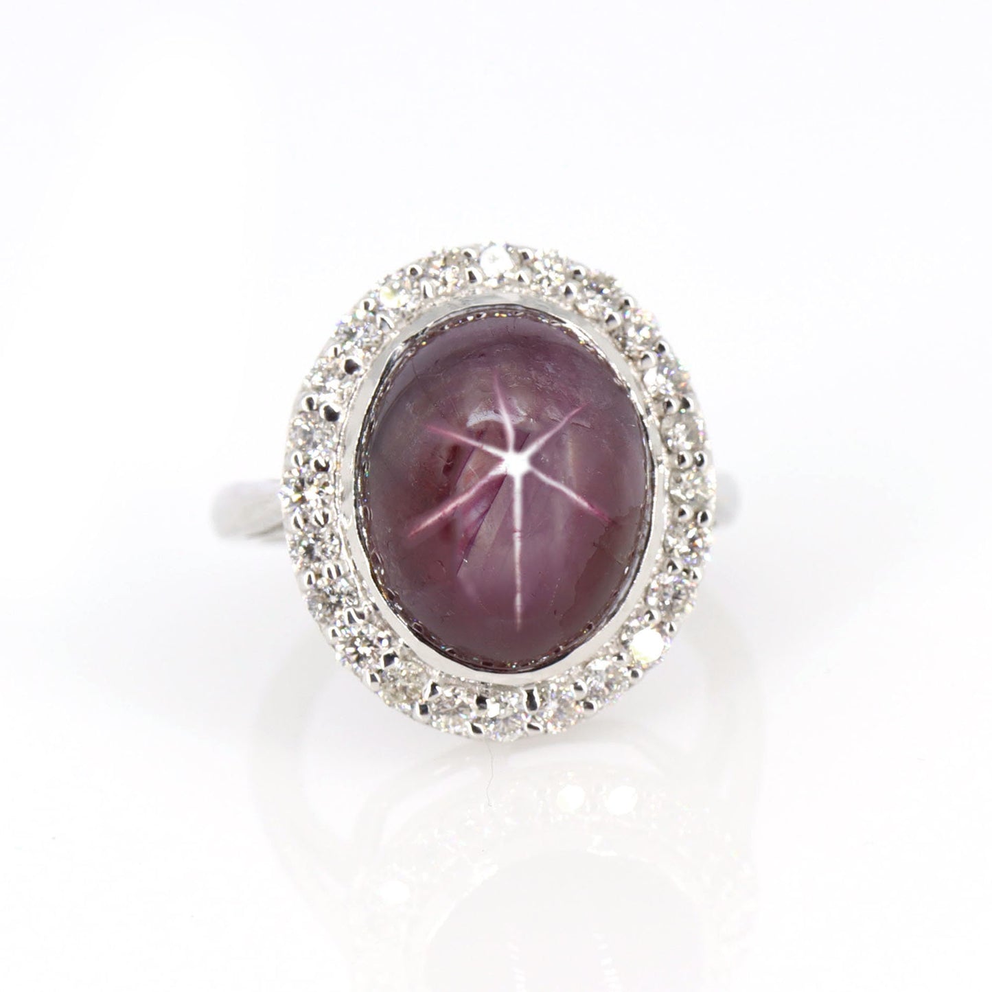 White Ring 14K Gold