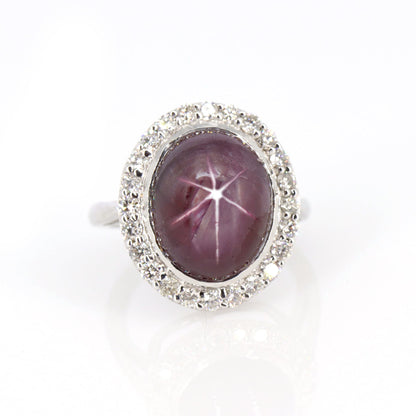 White Ring 14K Gold