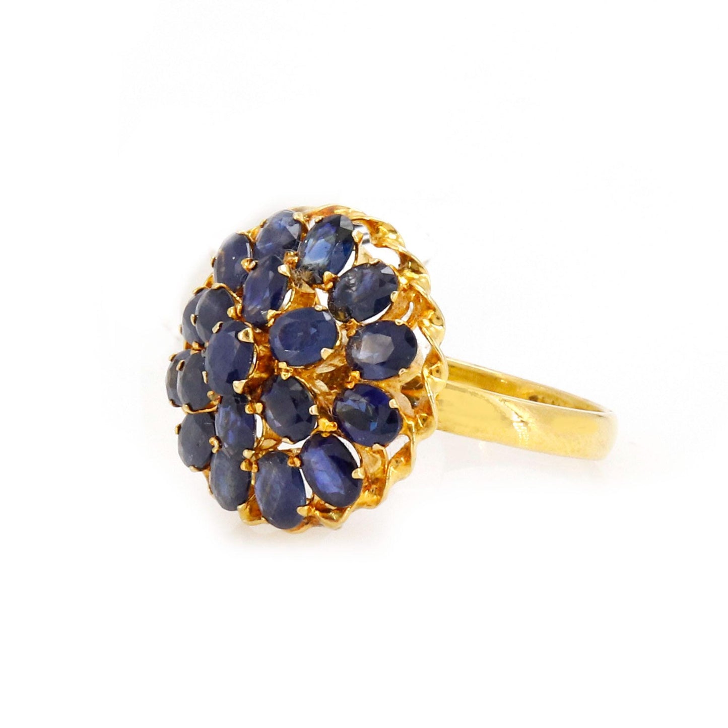 Yellow Flower Ring 14K Gold