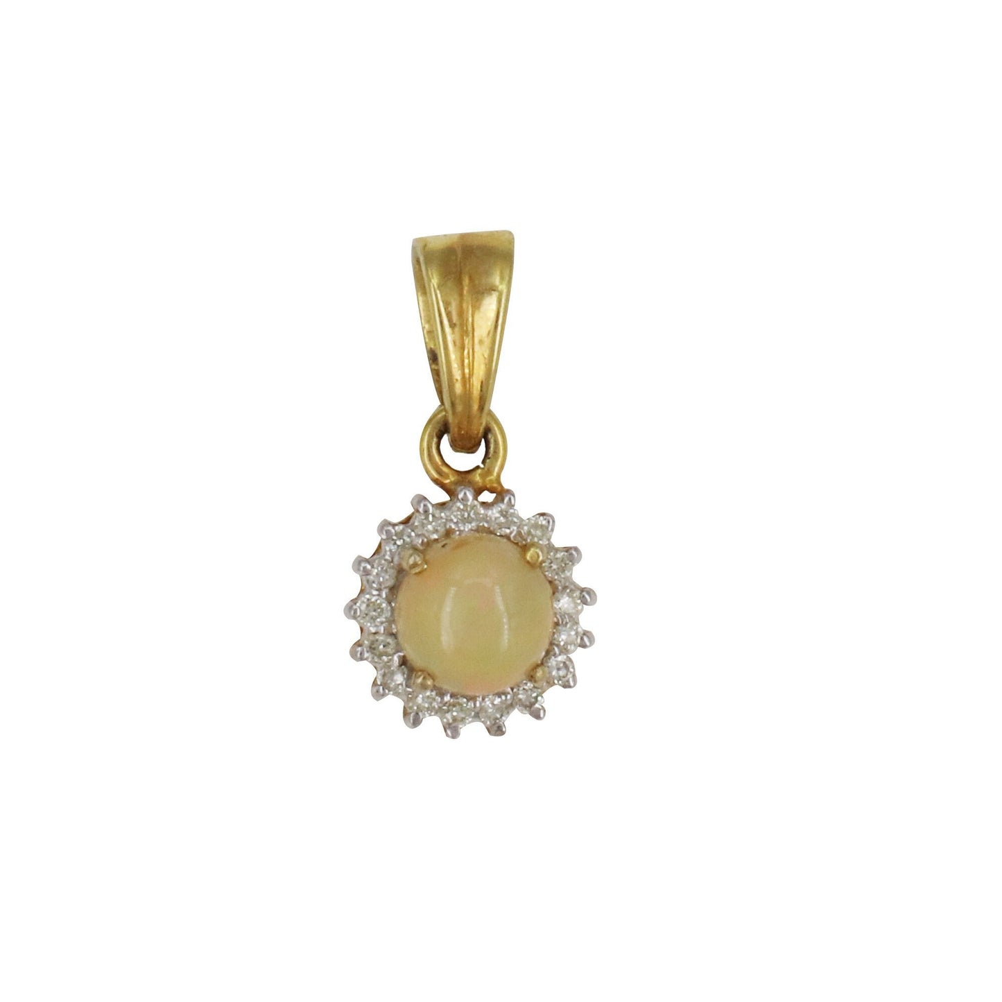 Opal Pendant 14K Gold