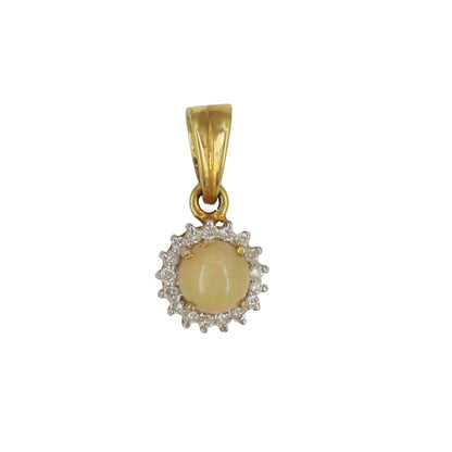 Opal Pendant 14K Gold