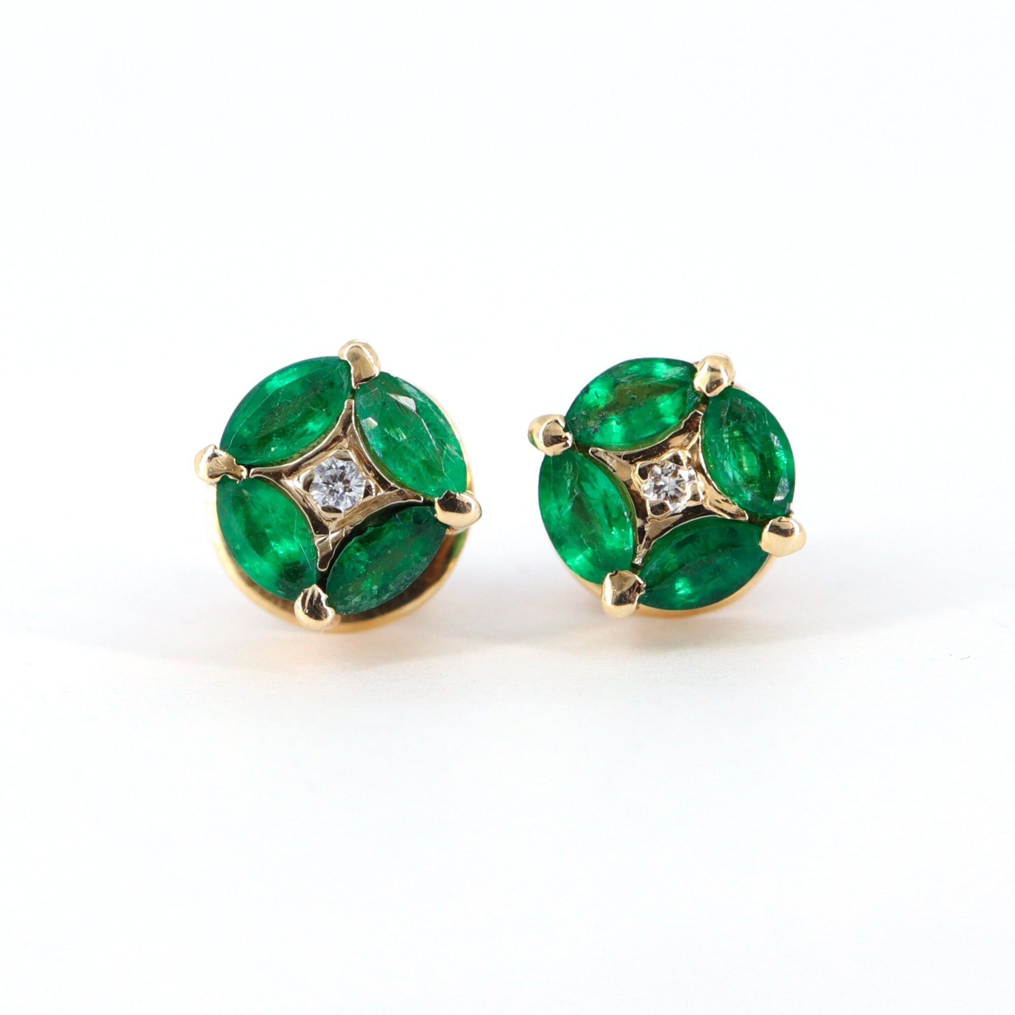 Yellow Earring 14K Gold