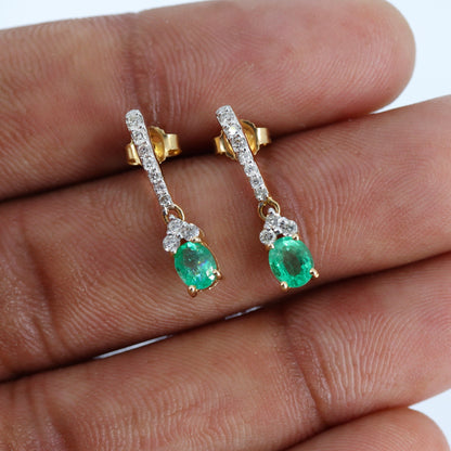 Yellow Earring 14K Gold