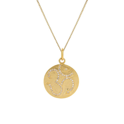Om Pendant 14K Gold