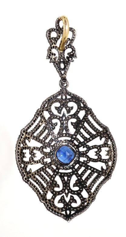 Exclusively Designed Vintage Replica Victorian Pendant Gold