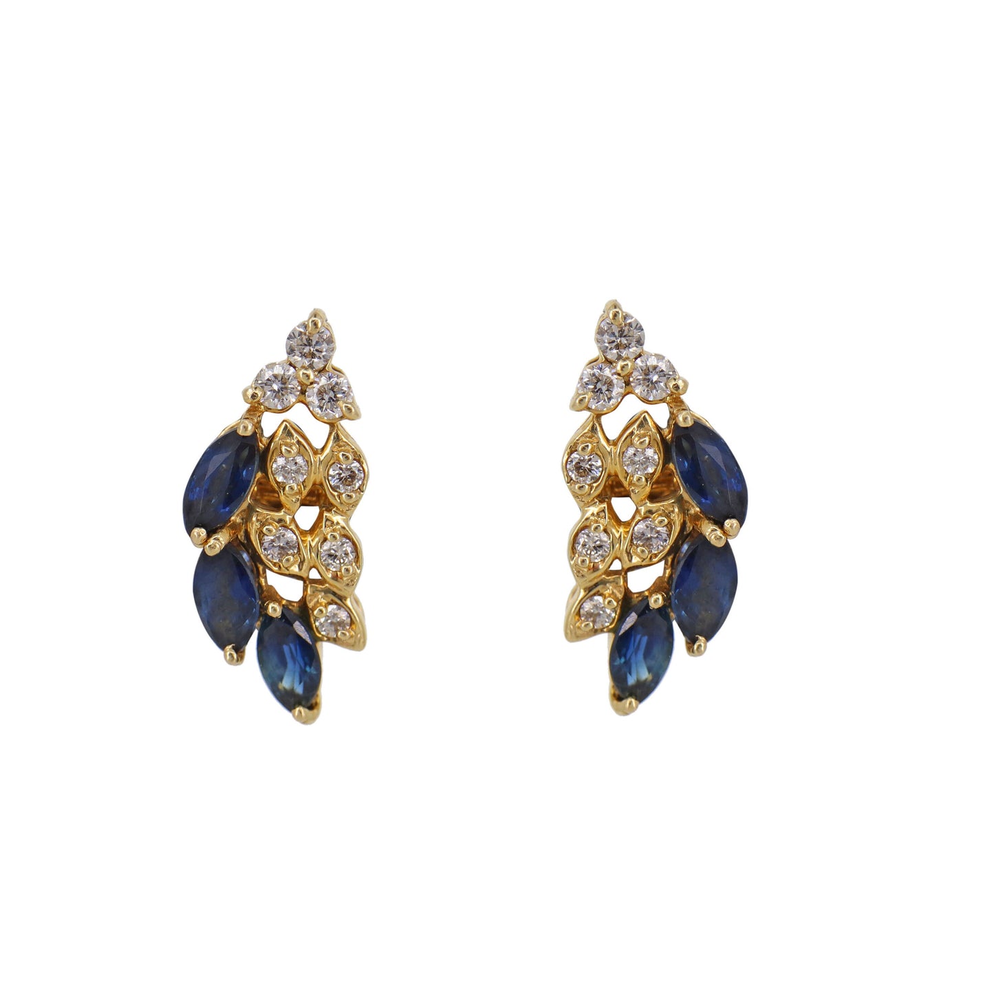 Leaf Earring 14K Gold