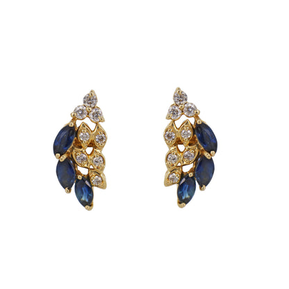 Leaf Earring 14K Gold