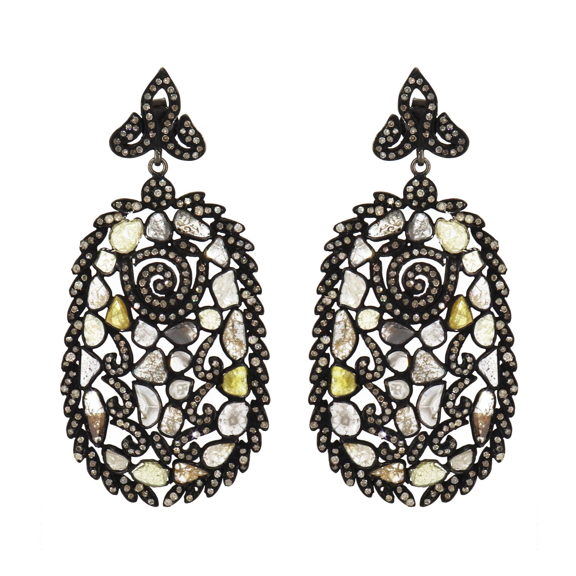 Polki Dangle Earring