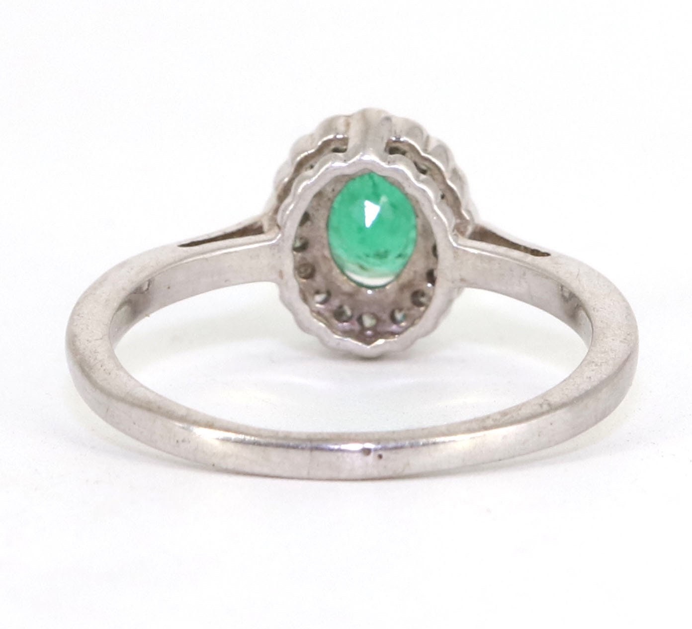 925 Sterling White Rhodium Beautiful Ring Gold