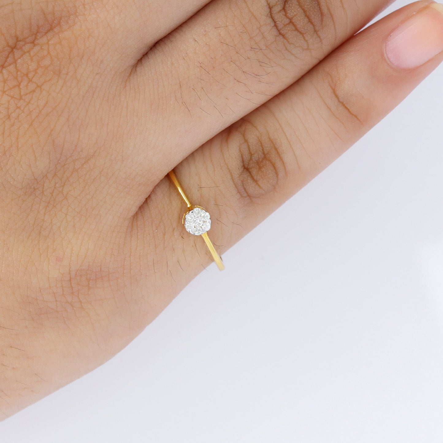 Composite Ring 18K Gold