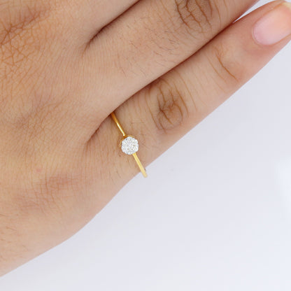 Composite Ring 18K Gold