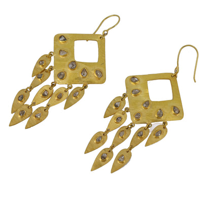 Yellow Earring 18K Gold