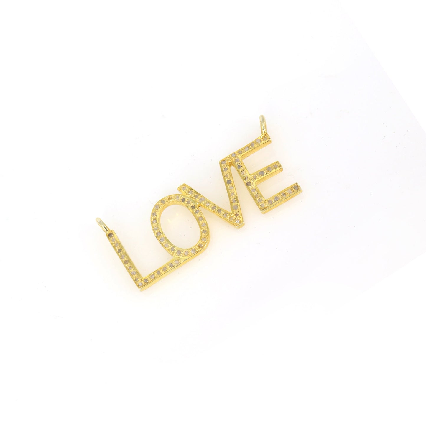 Love Letter Charm Pendant Silver
