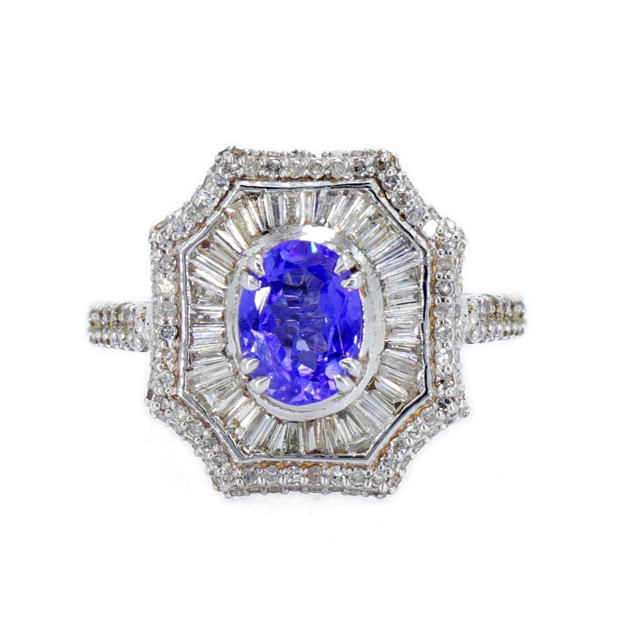 Tanzanite Ring 18K Gold