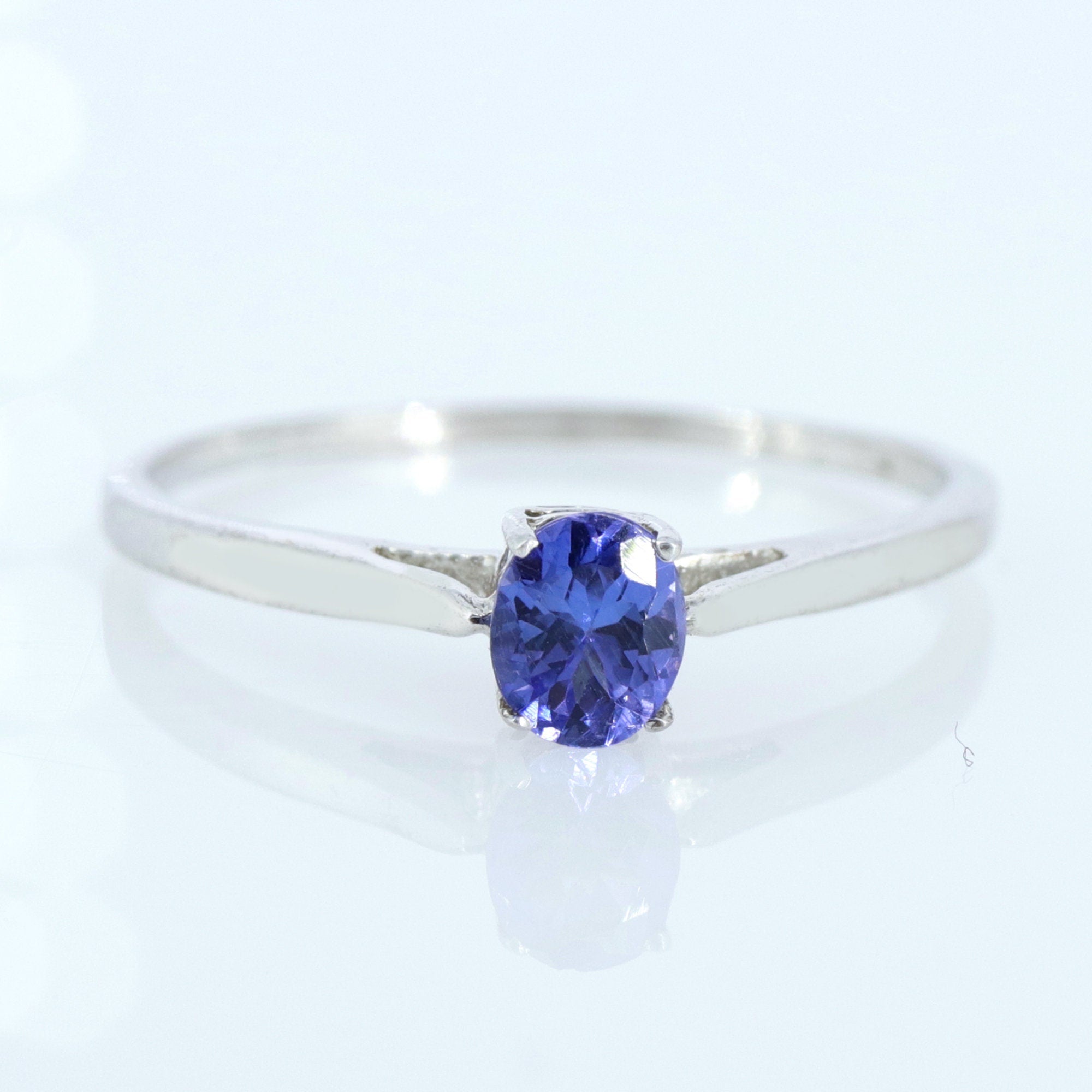 Tanzanite Ring Silver