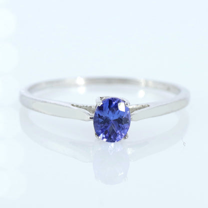 Tanzanite Ring Silver