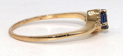 Sapphire Ring 14K Gold