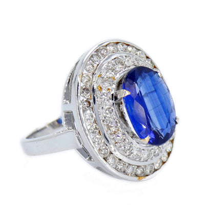 Kyanite & Ring 18K Gold