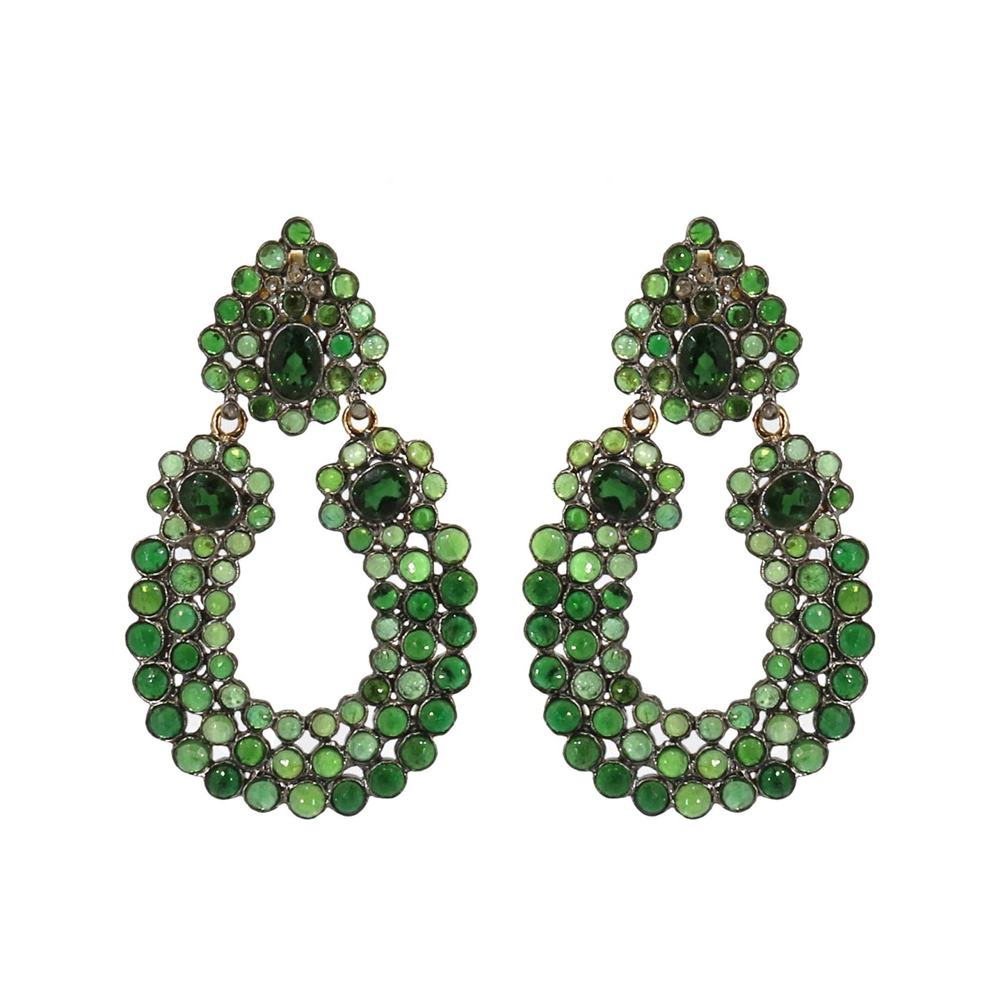 Beautiful Chrome Diopside Earring