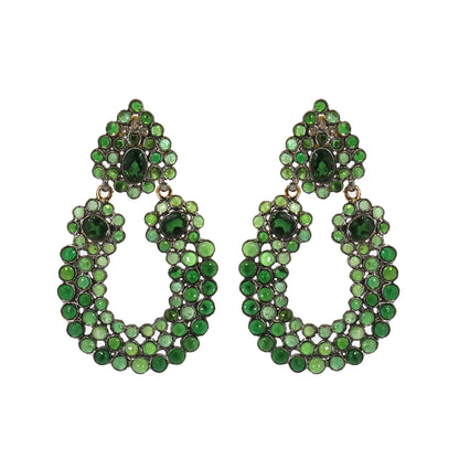 Beautiful Chrome Diopside Earring