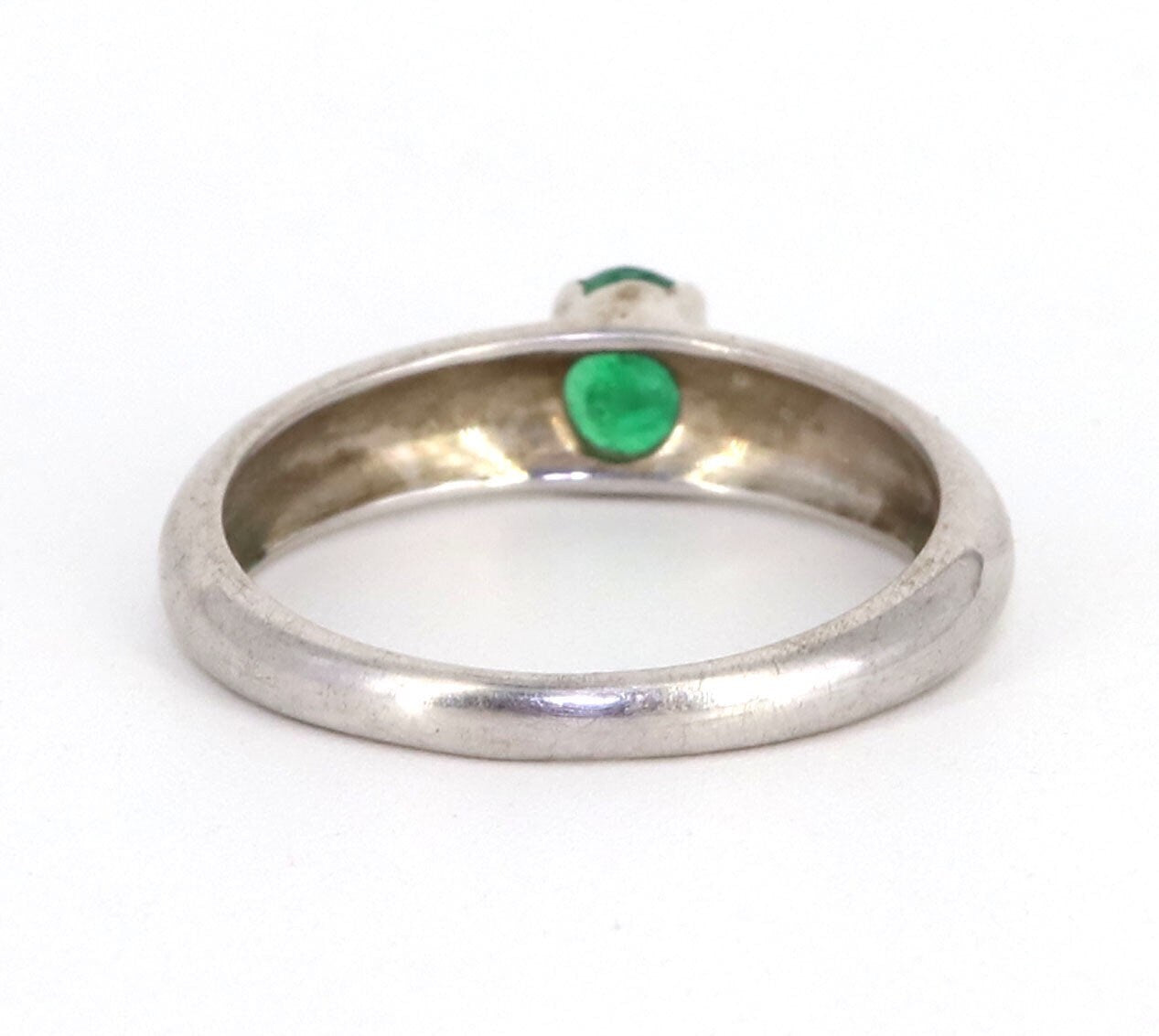 925 Sterling White Rhodium Beautiful Ring Gold