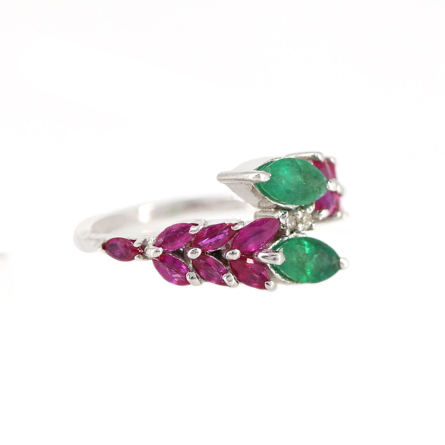 Ruby Ring Silver
