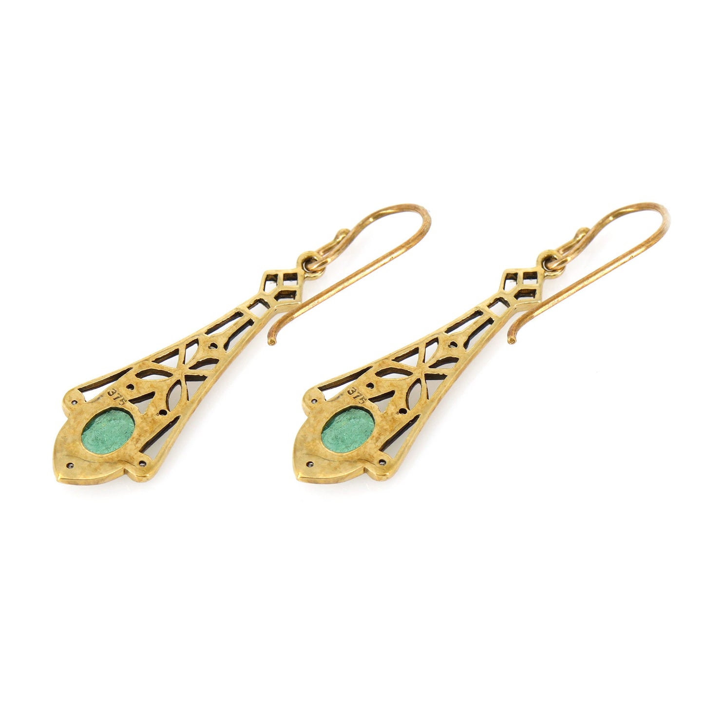 9K Yellow Earring Gold