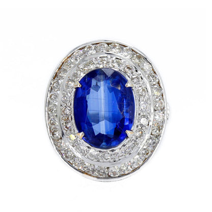 Kyanite & Ring 18K Gold